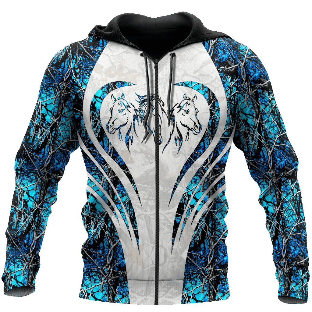 Beautiful Horse 3D All Over Printed shirt for Men and Women Pi060103