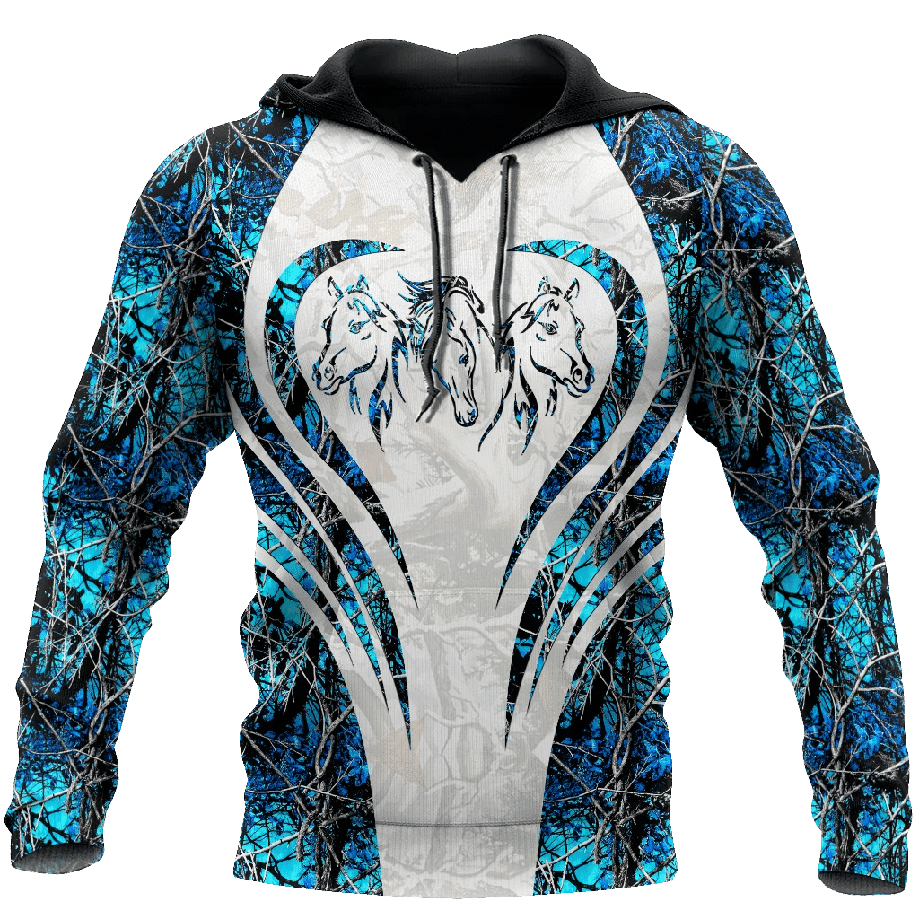 Beautiful Horse 3D All Over Printed shirt for Men and Women Pi060103