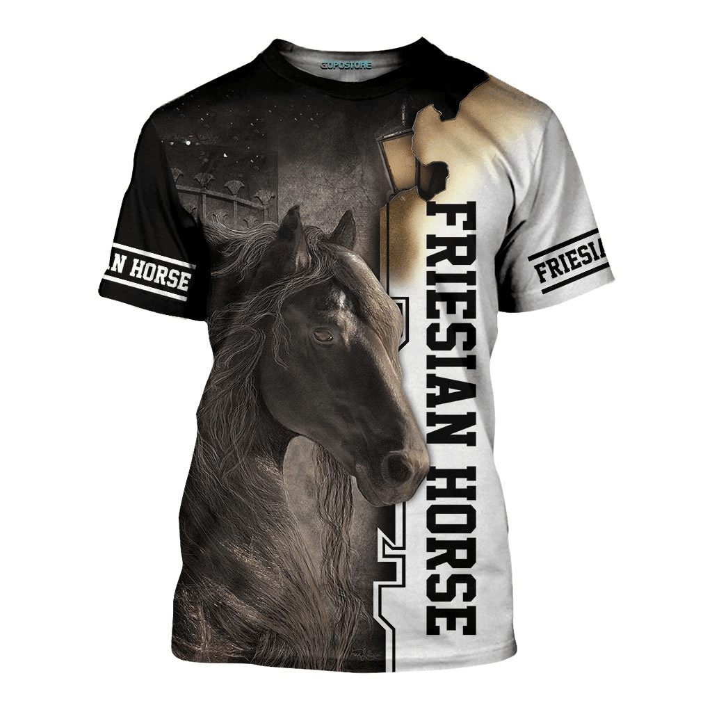 Love Horse 3D All Over Printed Shirts TA041306