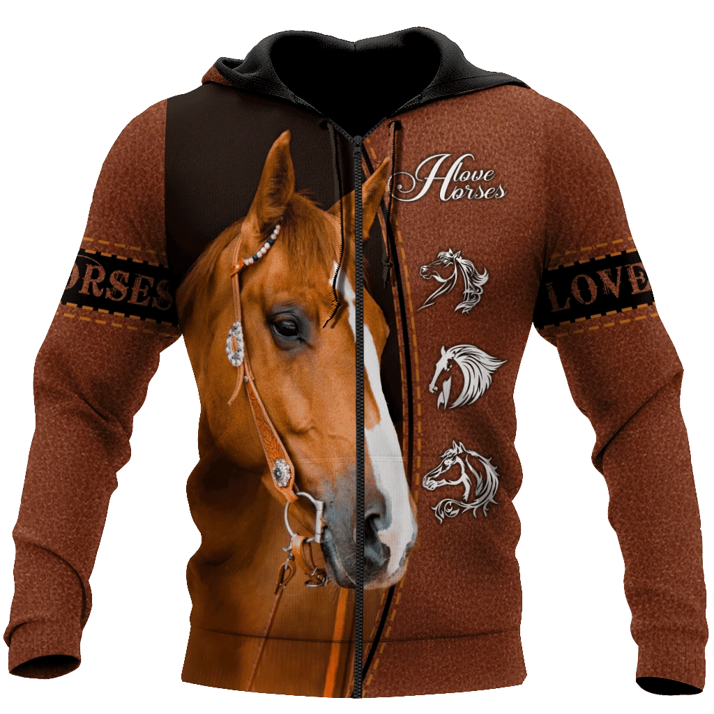Horse 3D All Over Printed Shirts MH17112001 _ TH3638