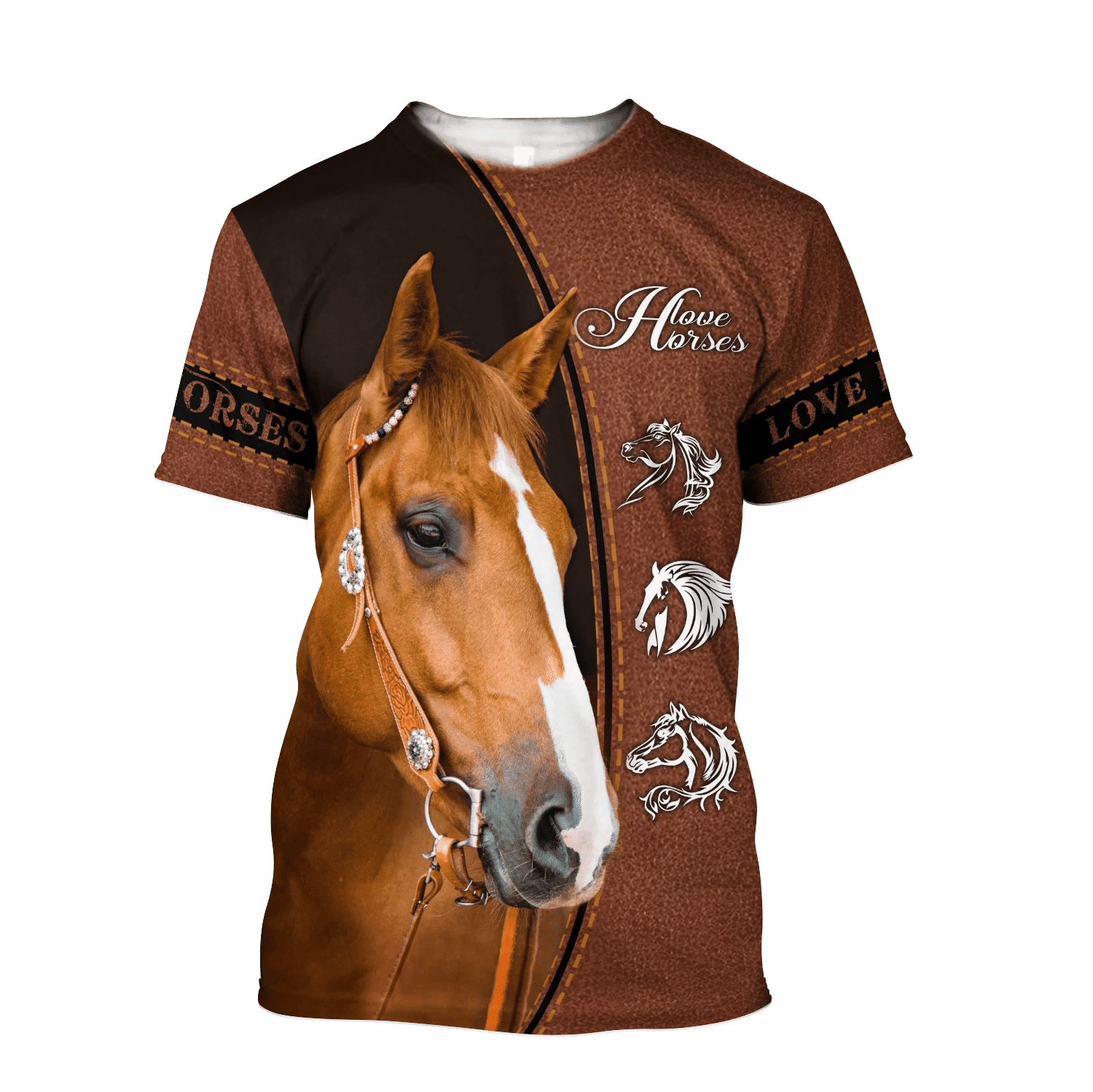 Horse 3D All Over Printed Shirts MH17112001 _ TH3638
