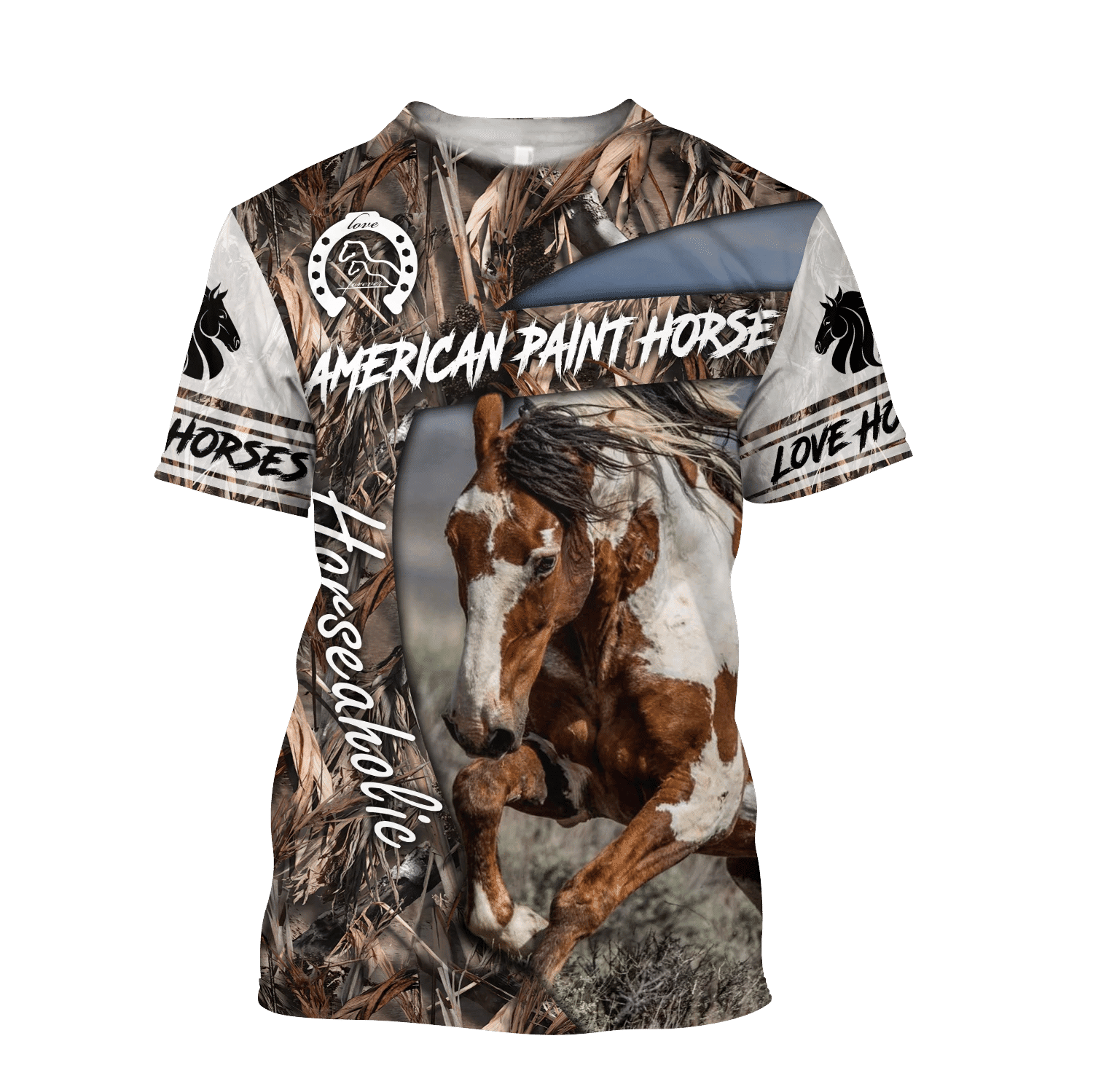 Love Horse 3D All Over Printed Shirts Pi080502S1