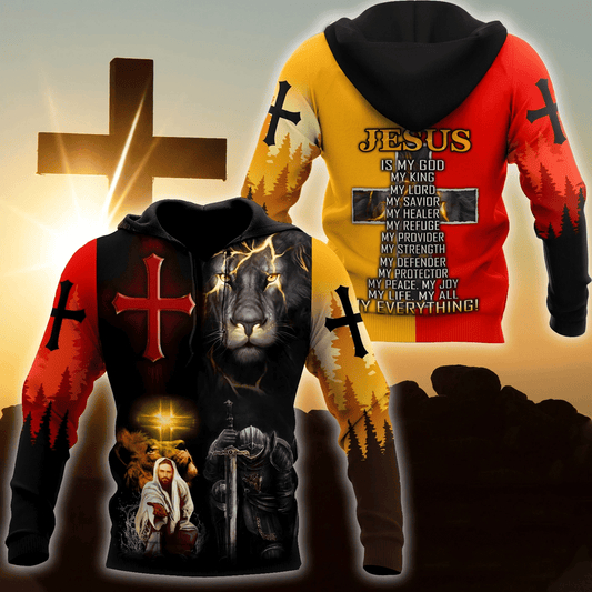 Premium Jesus 3D All Over Printed Unisex Shirts