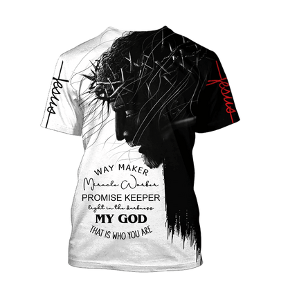 Premium Jesus 3D All Over Printed Unisex Shirts