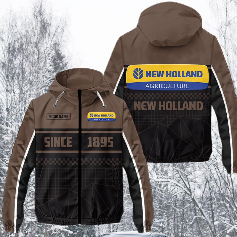 Custom Name NH DMWP0146 Waterproof Jacket Multicolor