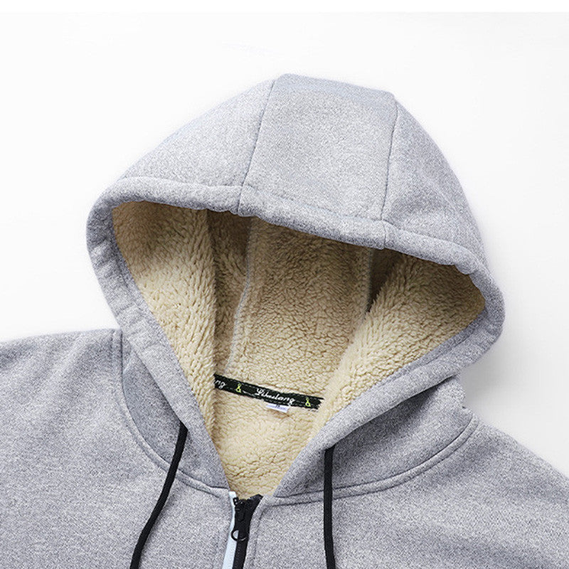 IM Motorcycle DMTZ0098 Hoodie Zip Velvet Coat