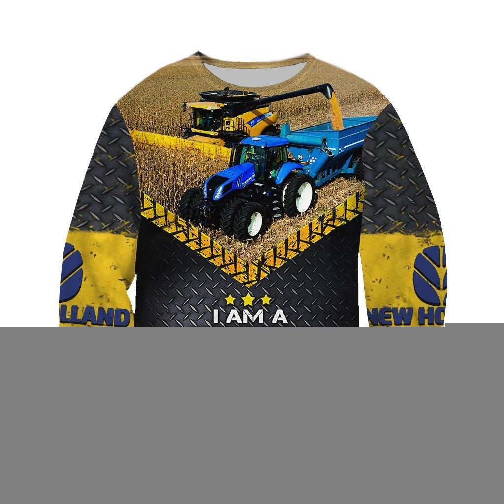 NH Tractor 3D All Over Printed Clothes NHL04
