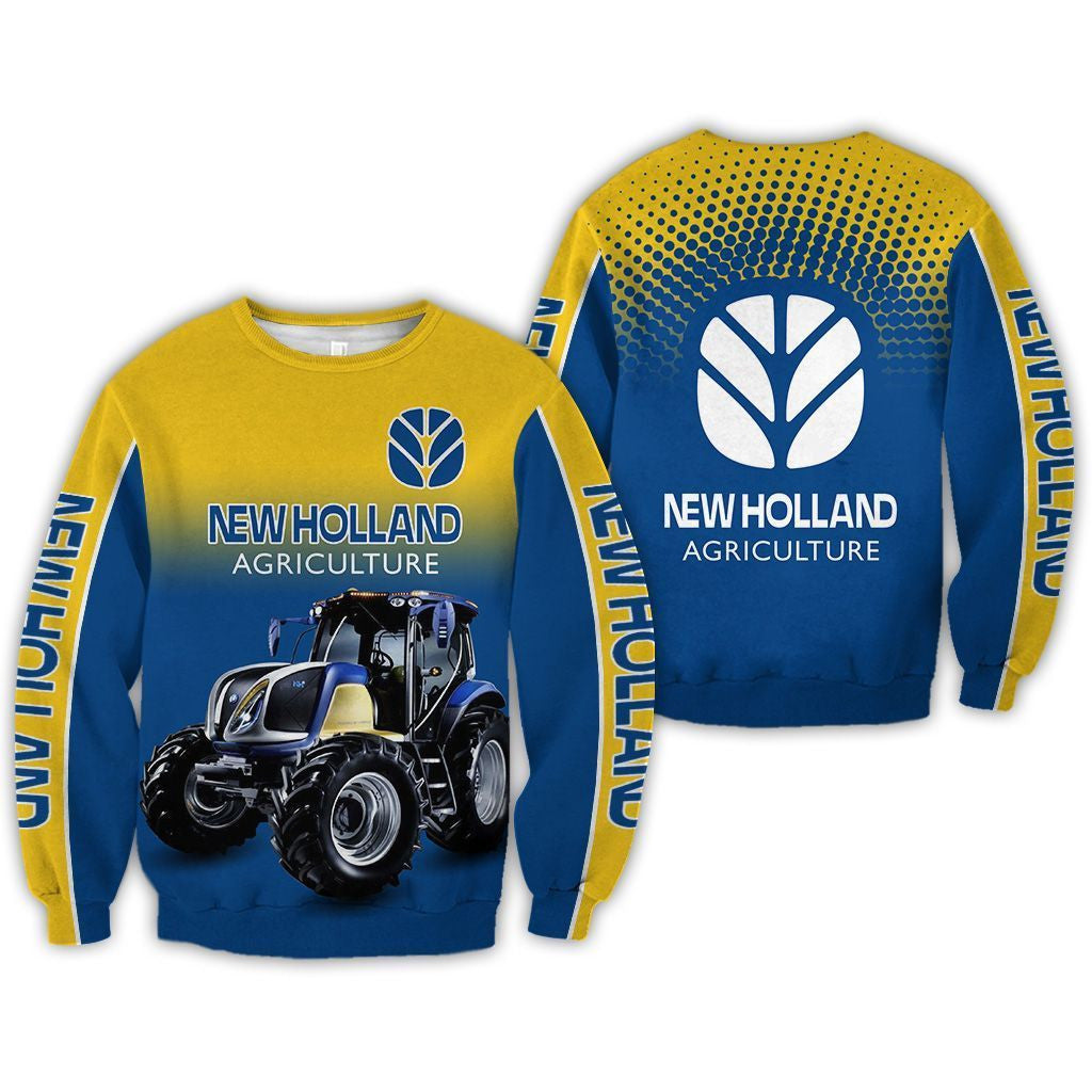 NH Tractor 3D All Over Printed Clothes NHL05