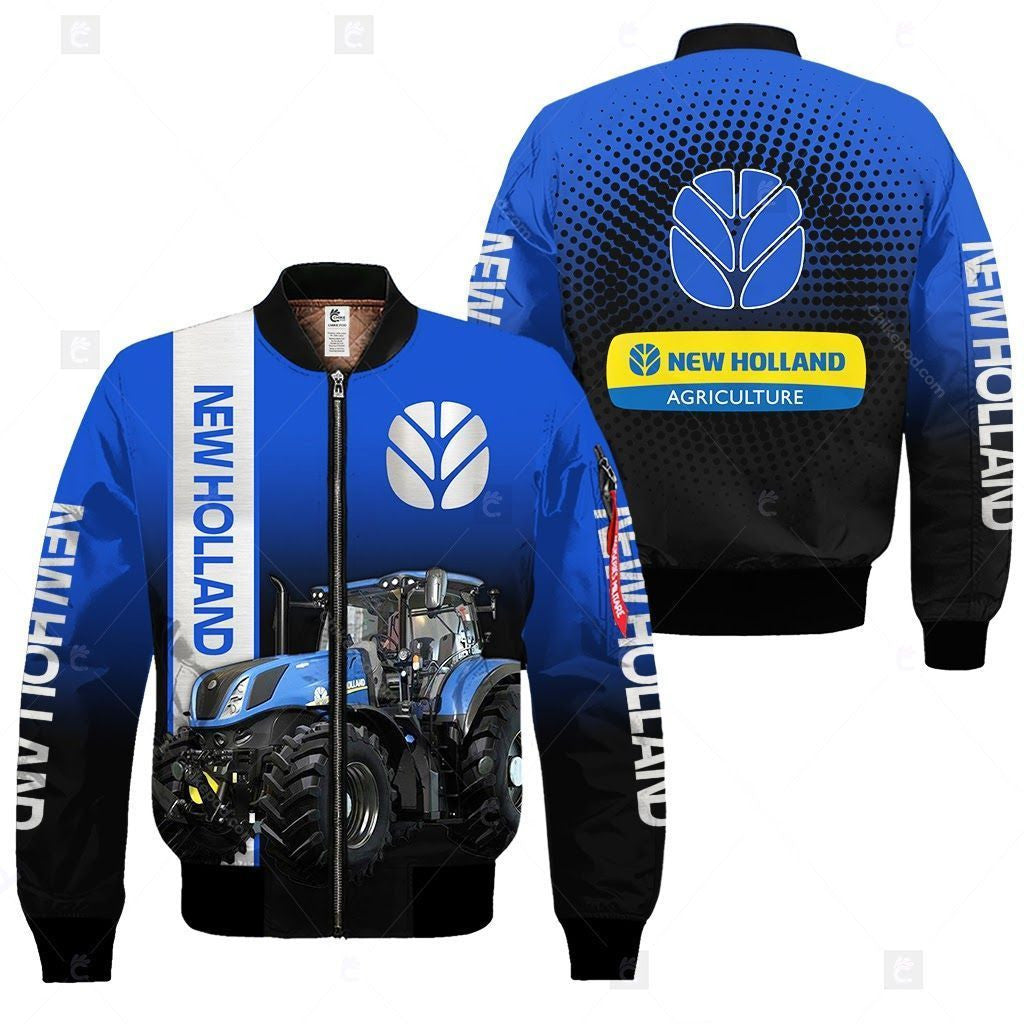 NH Tractor 3D All Over Printed Clothes NHL15 YVT0247