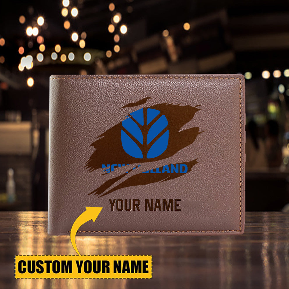 Custom Name NH Personalized Leather Wallet For Fans – Limited Edition TH3311
